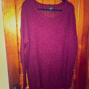 Comfy plus, loose knit sweater